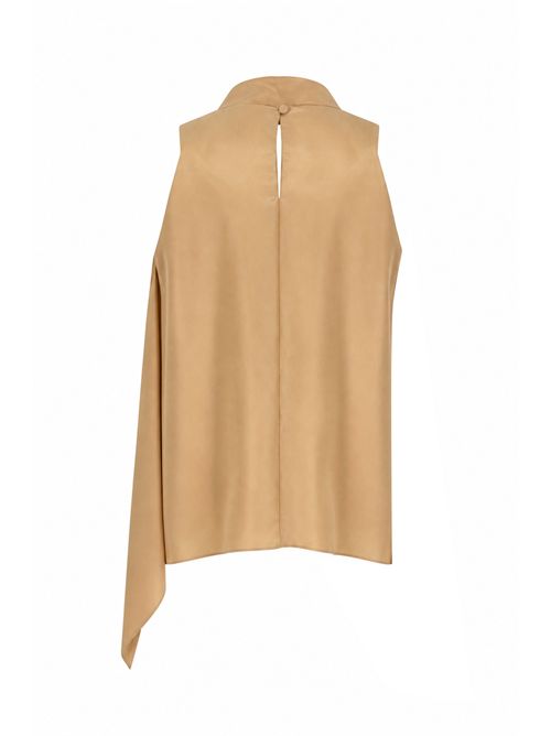 Top in seta con sciarpa ALBERTA FERRETTI | M0807 01160081
